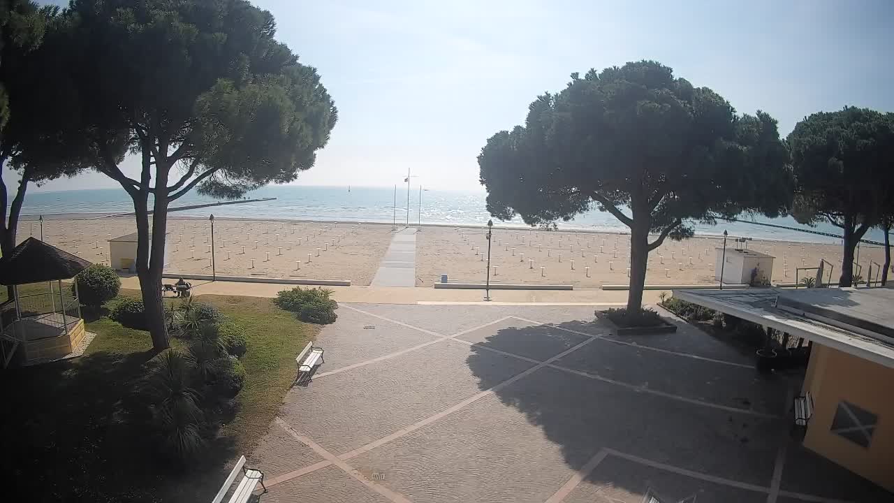 Webcam de Grado – Entrada de la playa (Lido di Grado)