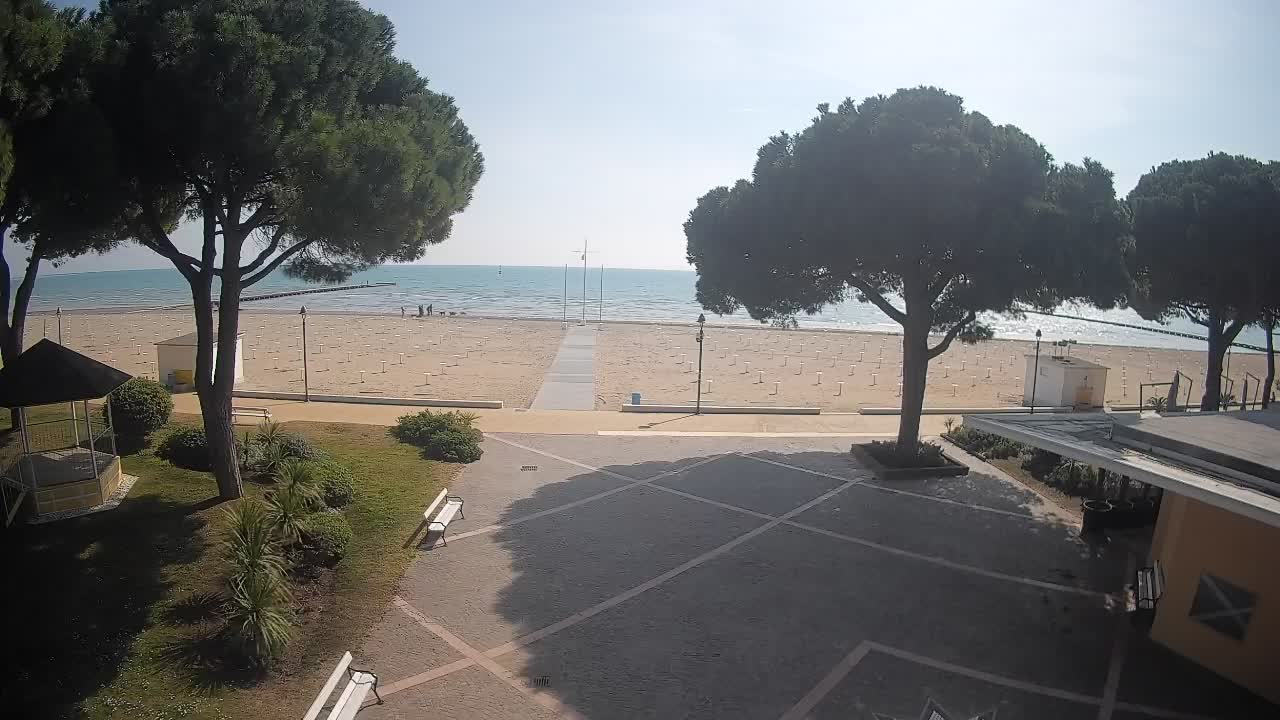Webcam de Grado – Entrada de la playa (Lido di Grado)