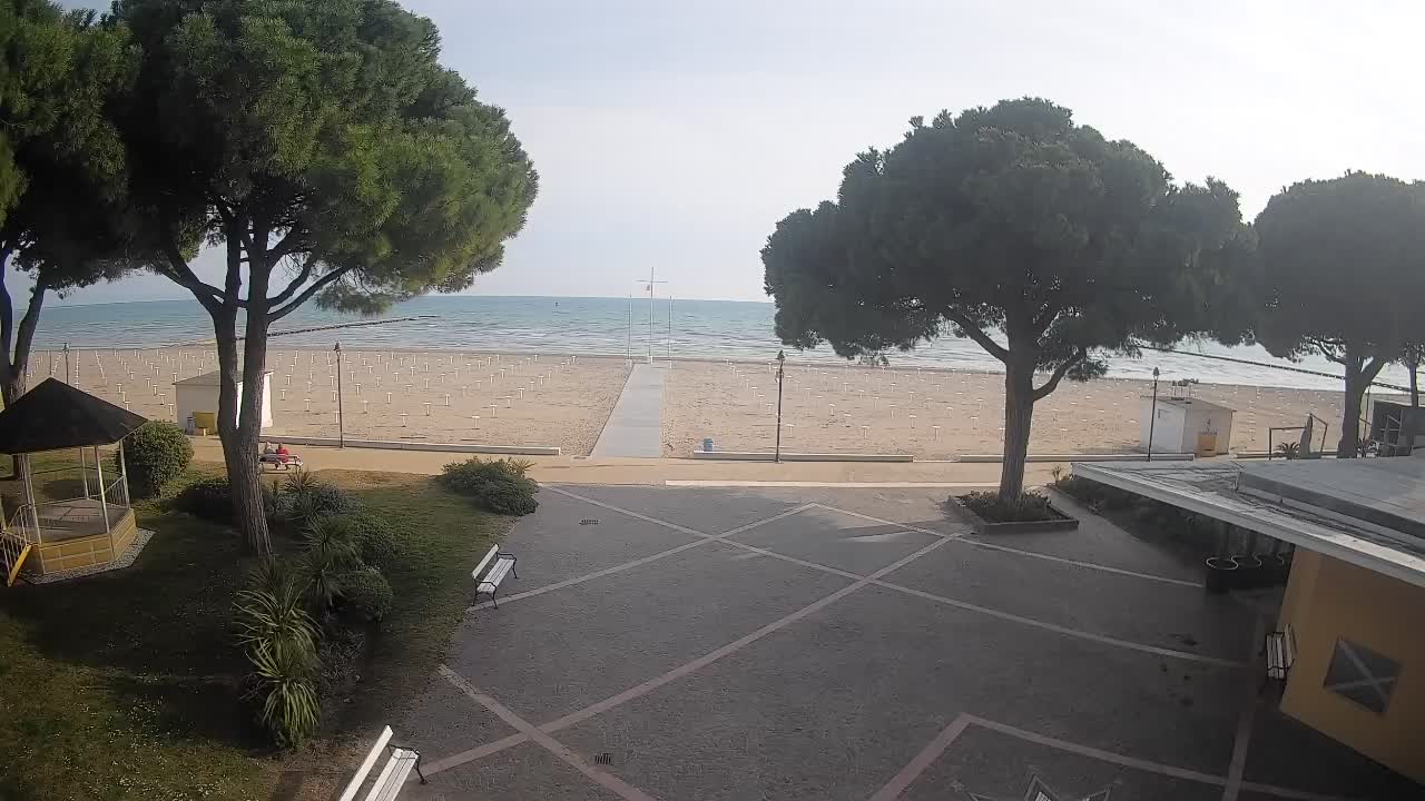 Spletna kamera Gradež (Grado) – Vhod na plažo