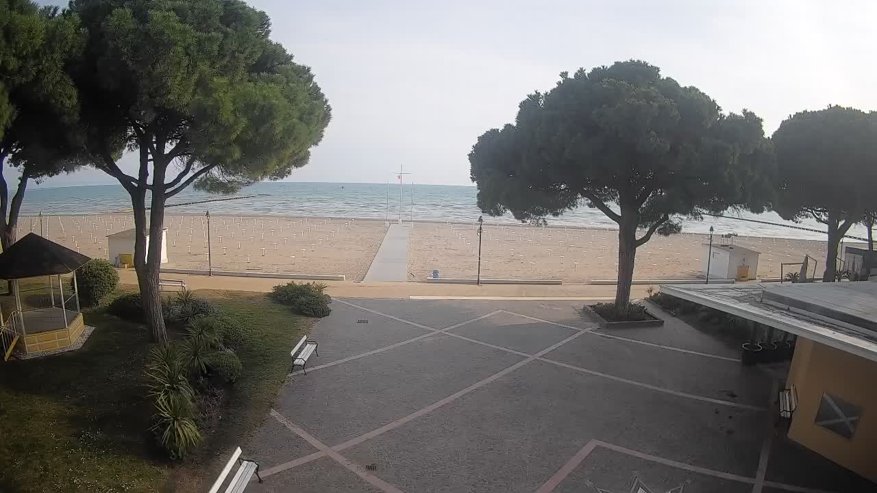 Spletna kamera Gradež (Grado) – Vhod na plažo