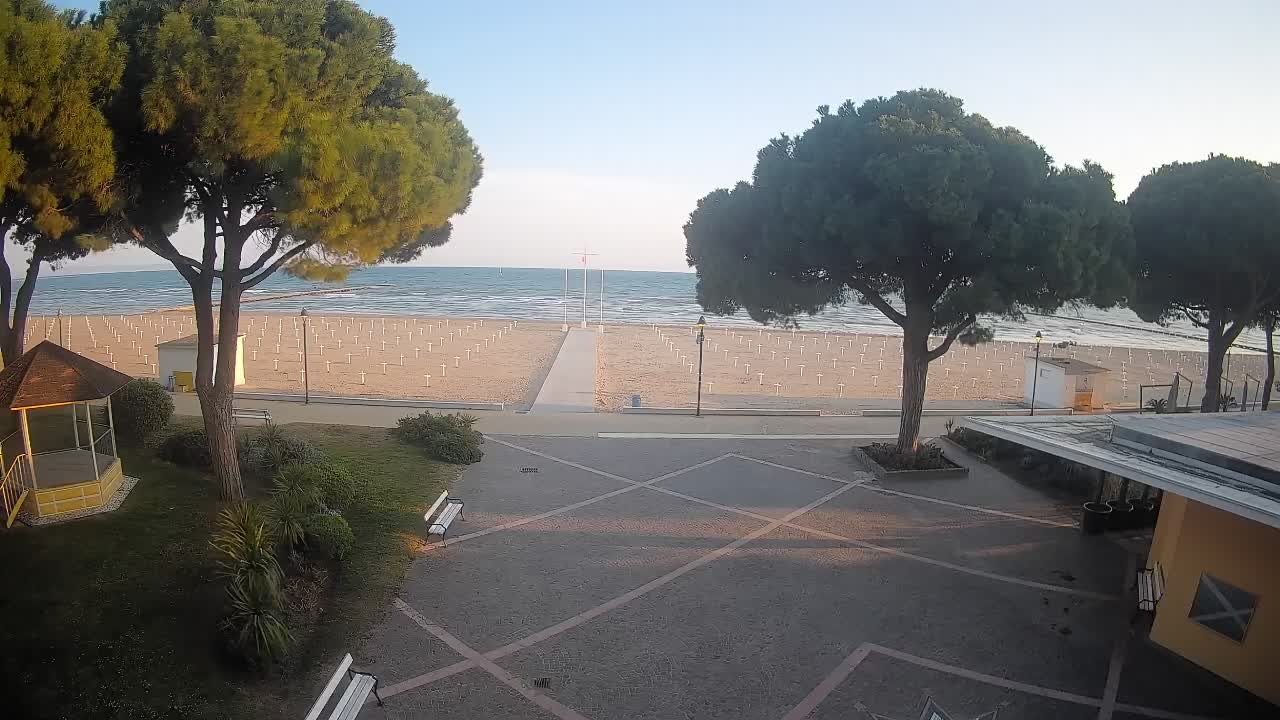 Grado Webcam – Strandzugang am Lido di Grado