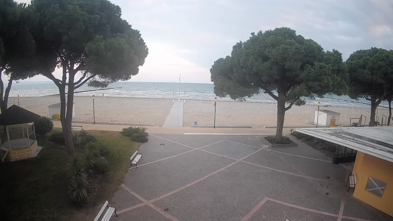 Grado Webcam – Strandzugang am Lido di Grado