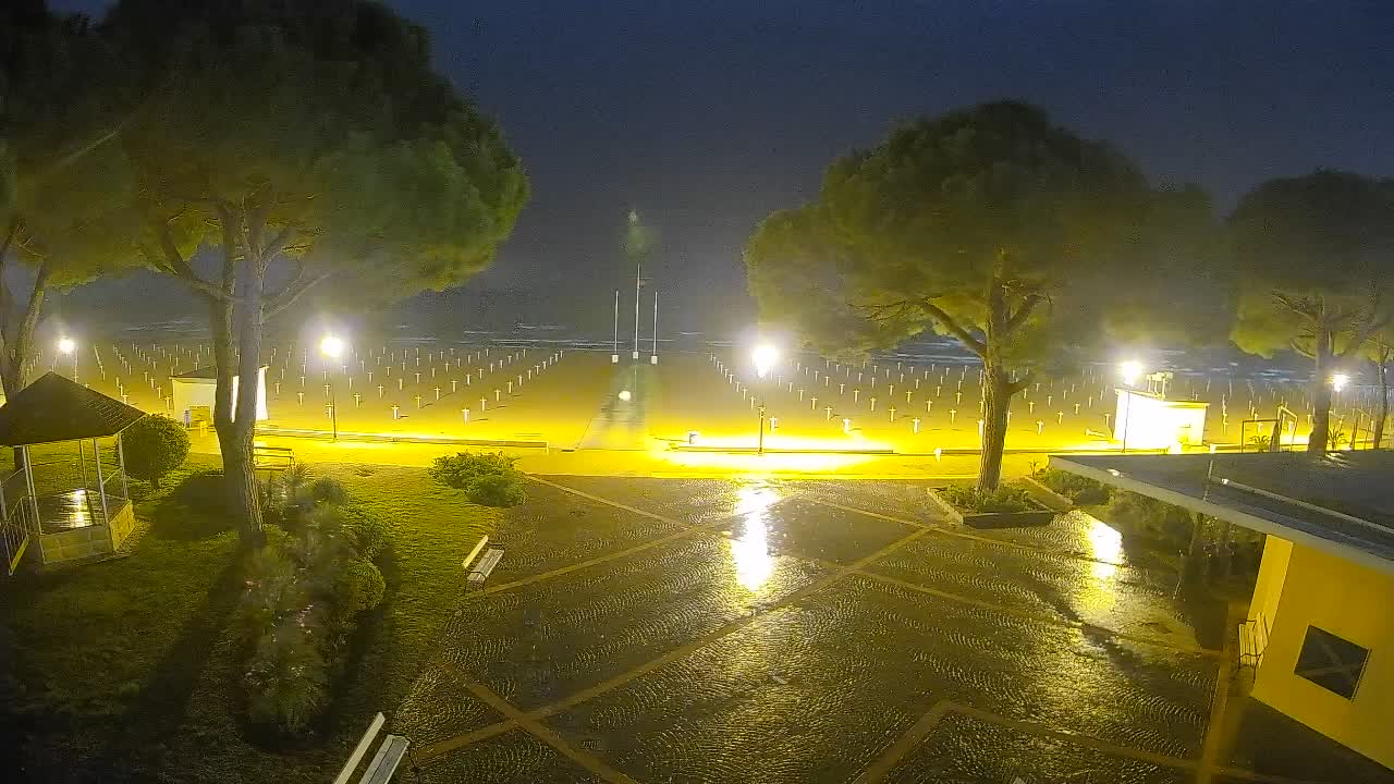 Web kamera Grado – Ulaz na plažu (Lido di Grado)