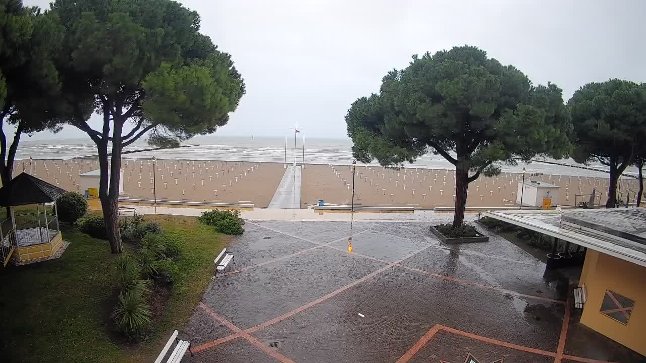 Webcam de Grado – Entrada de la playa (Lido di Grado)
