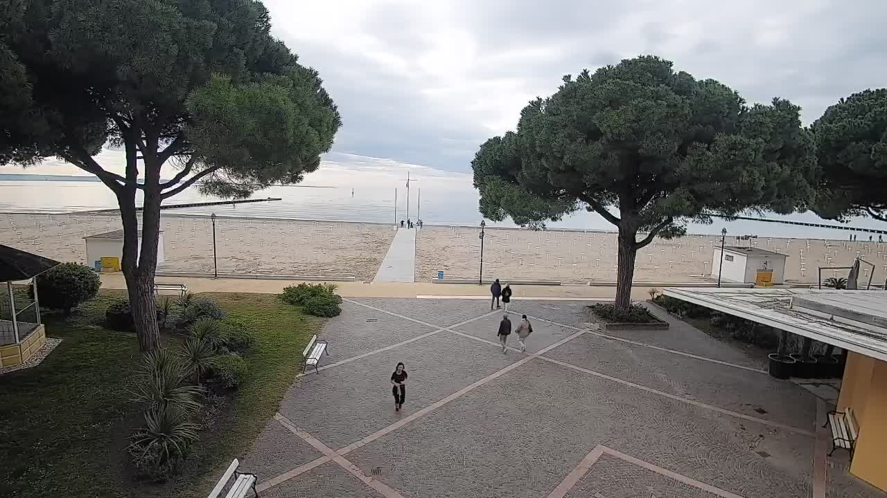 Webcam de Grado – Entrada de la playa (Lido di Grado)