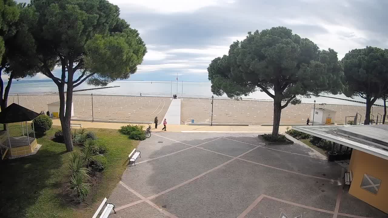 Webcam de Grado – Entrada de la playa (Lido di Grado)