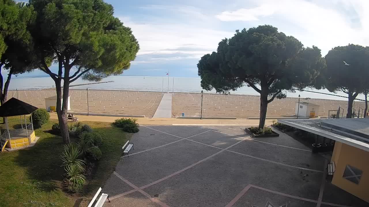 Webcam de Grado – Entrada de la playa (Lido di Grado)