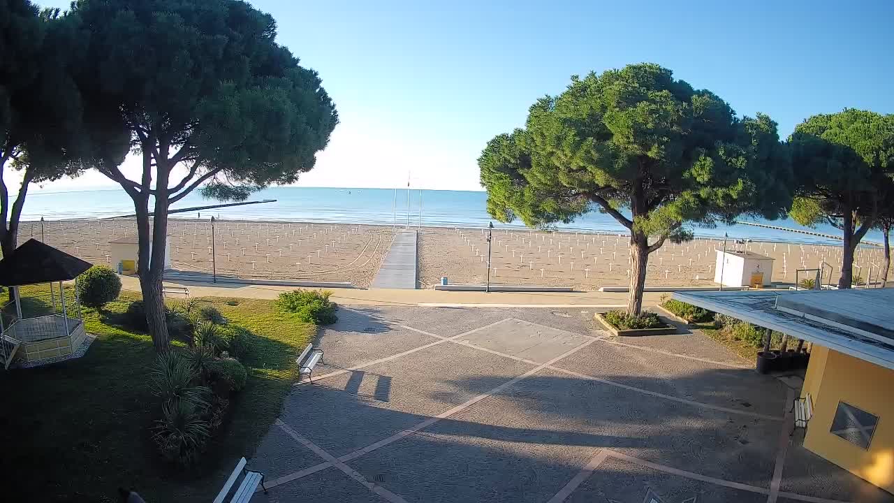 Web kamera Grado – Ulaz na plažu (Lido di Grado)
