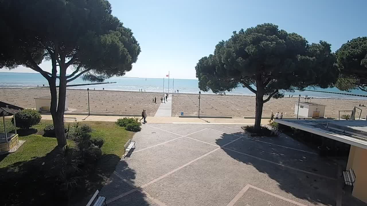 Webcam Grado – Entrée de la plage (Lido di Grado)
