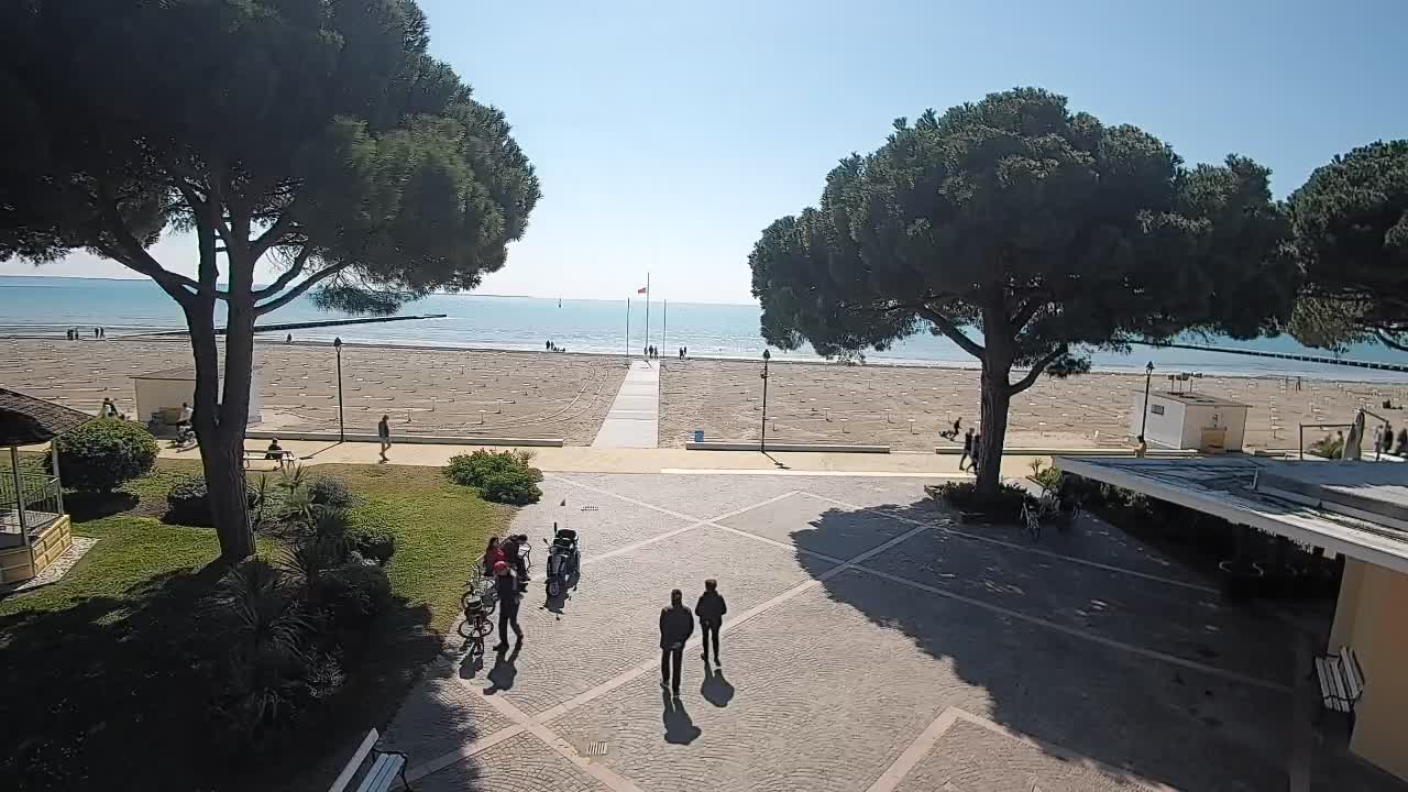 Spletna kamera Gradež (Grado) – Vhod na plažo