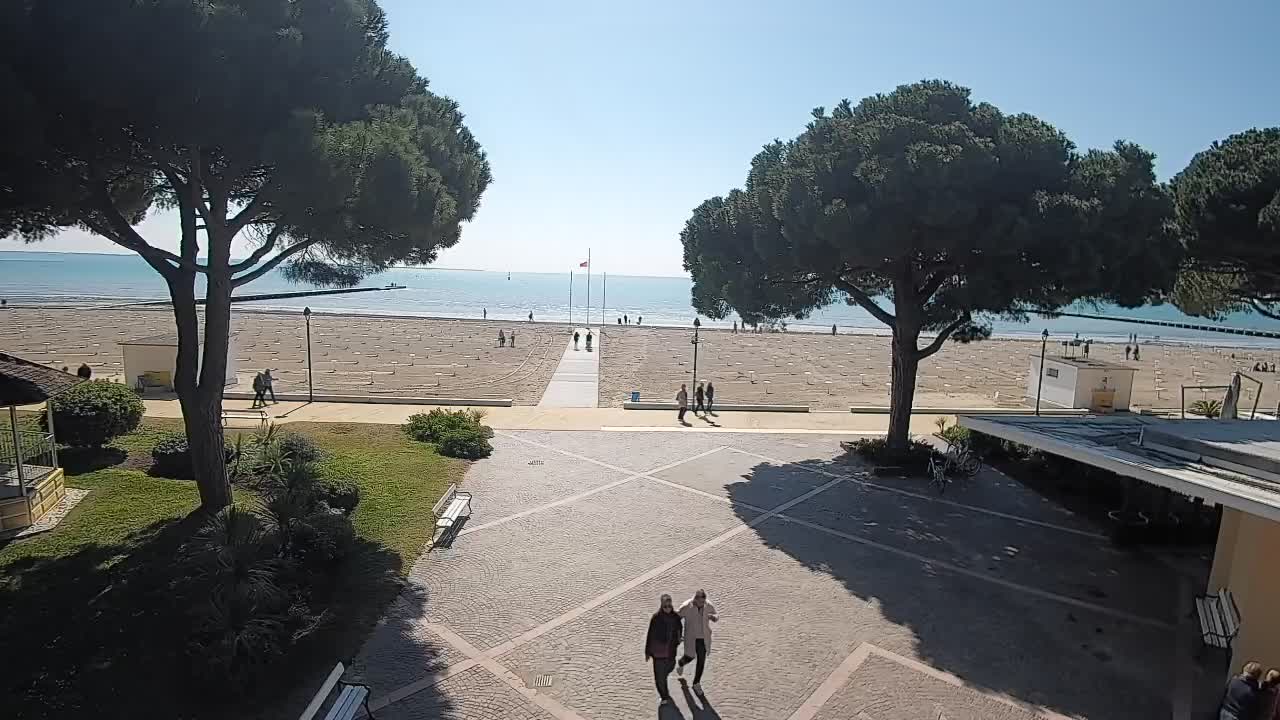 Webcam Grado – Entrée de la plage (Lido di Grado)
