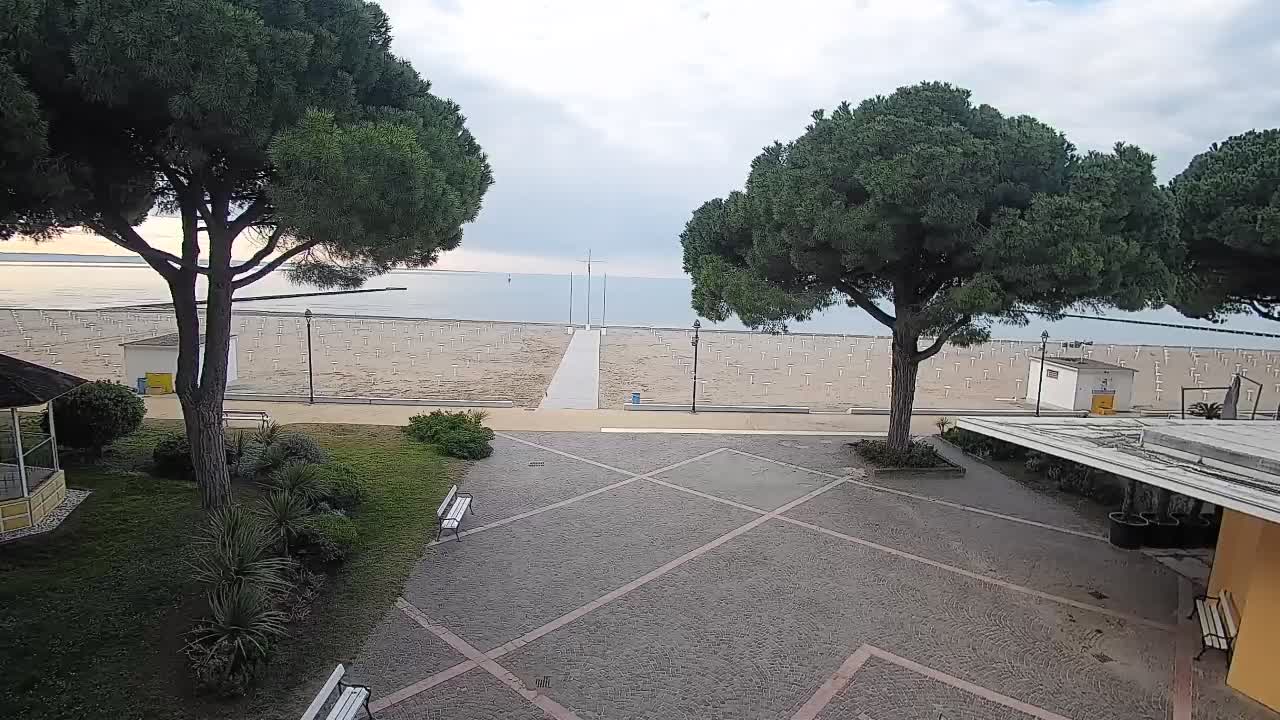 Webcam de Grado – Entrada de la playa (Lido di Grado)