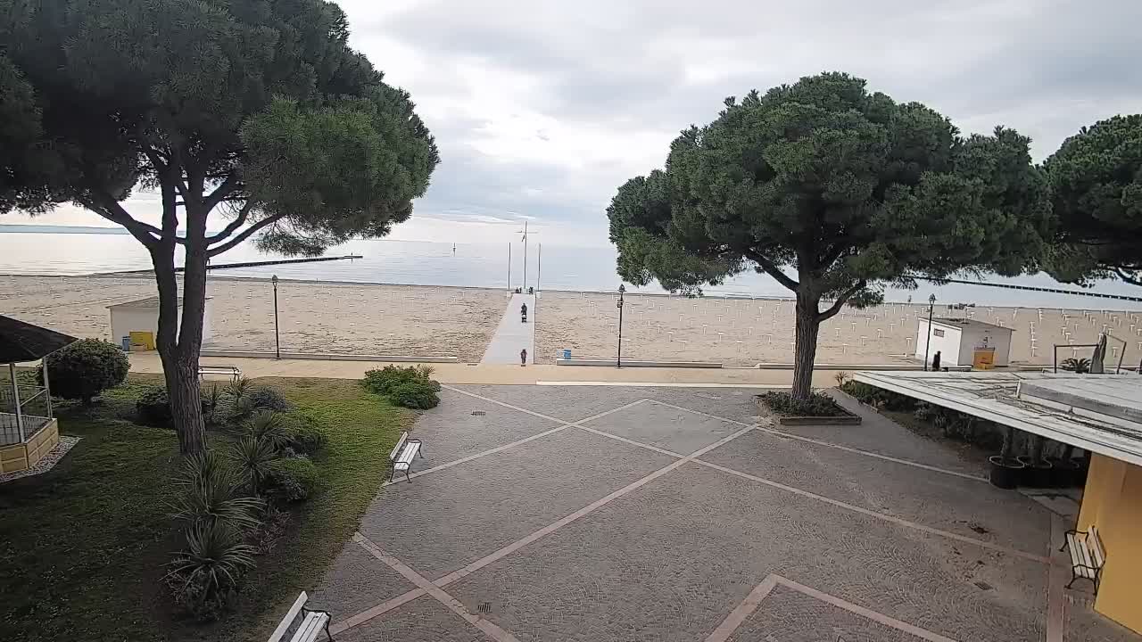 Webcam de Grado – Entrada de la playa (Lido di Grado)