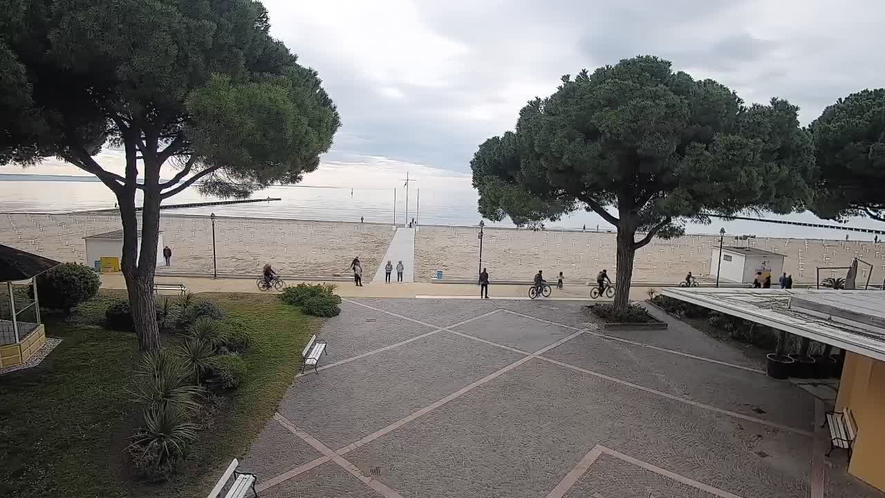 Webcam Grado – Entrée de la plage (Lido di Grado)