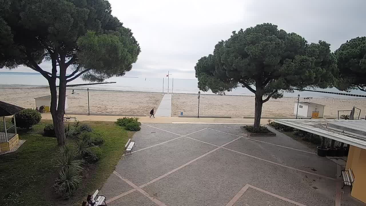 Webcam Grado – Entrée de la plage (Lido di Grado)