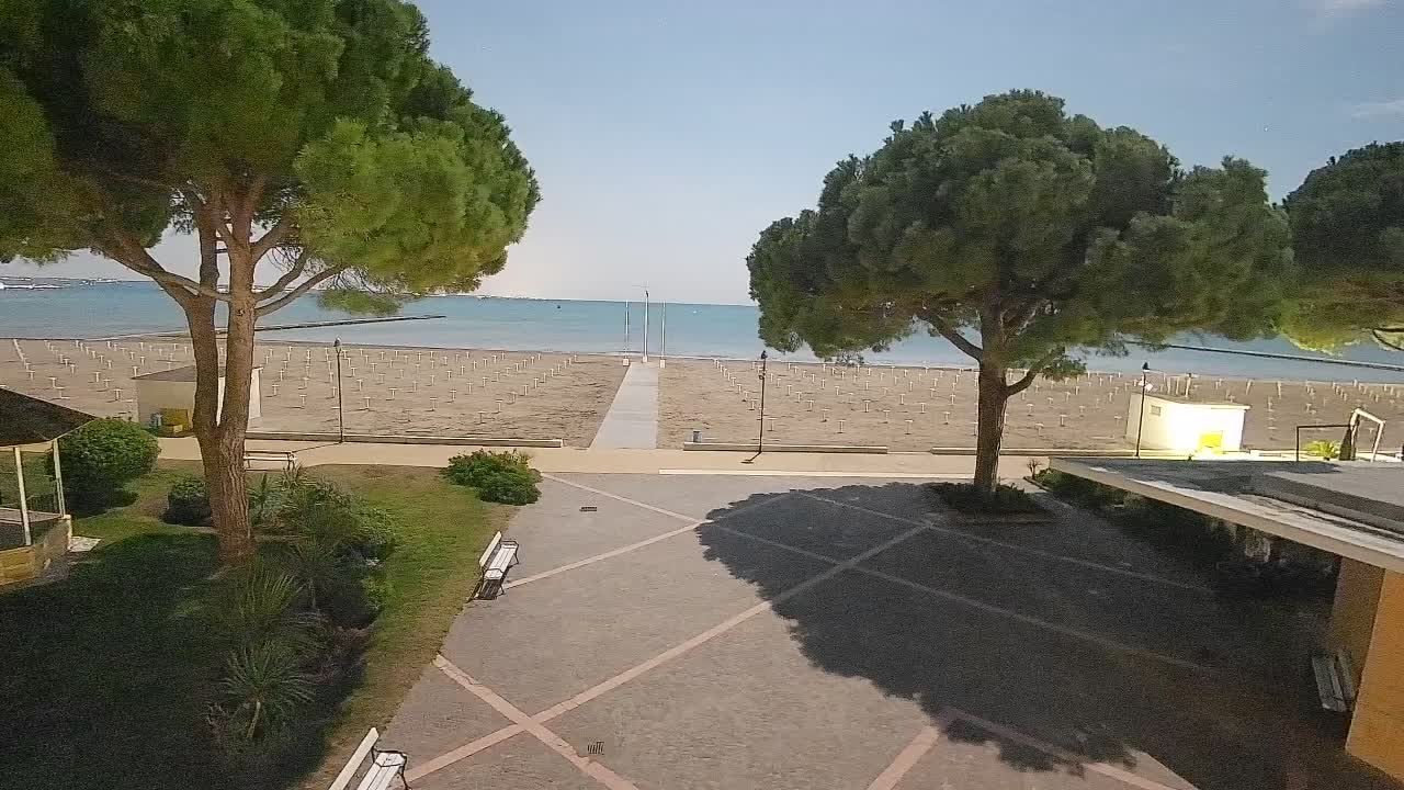 Webcam de Grado – Entrada de la playa (Lido di Grado)