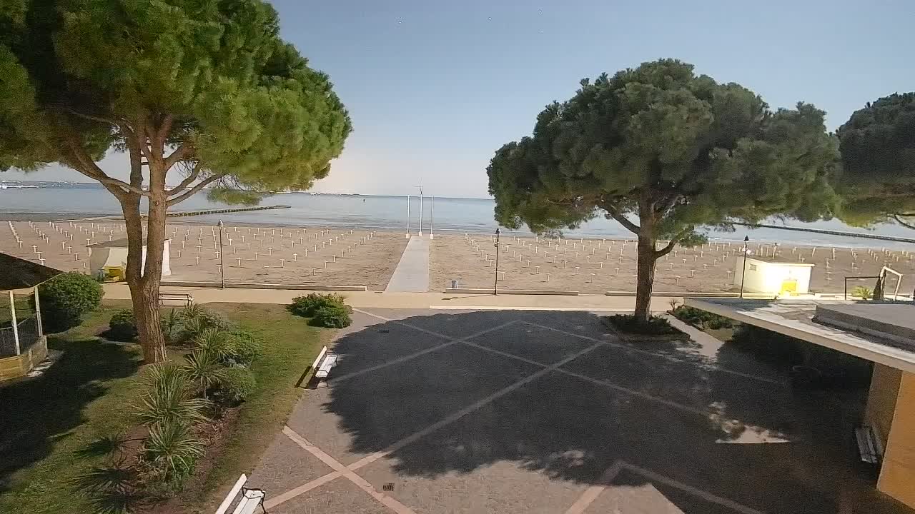 Webcam de Grado – Entrada de la playa (Lido di Grado)