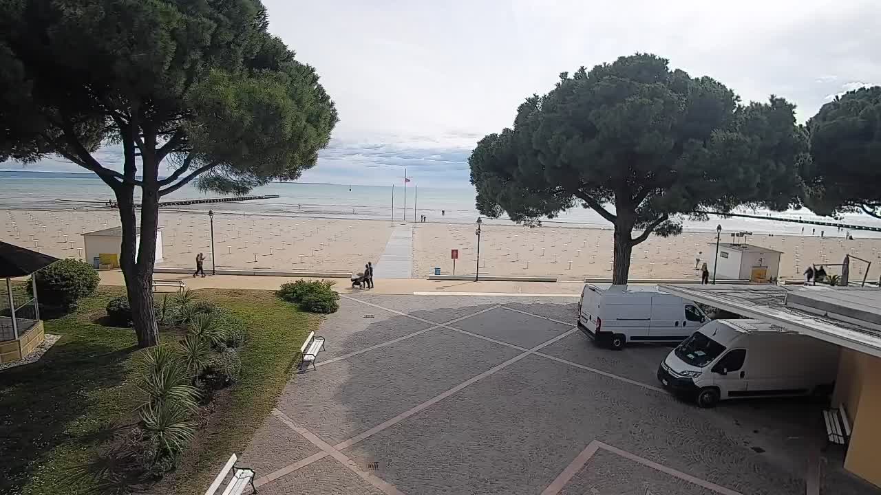 Spletna kamera Gradež (Grado) – Vhod na plažo