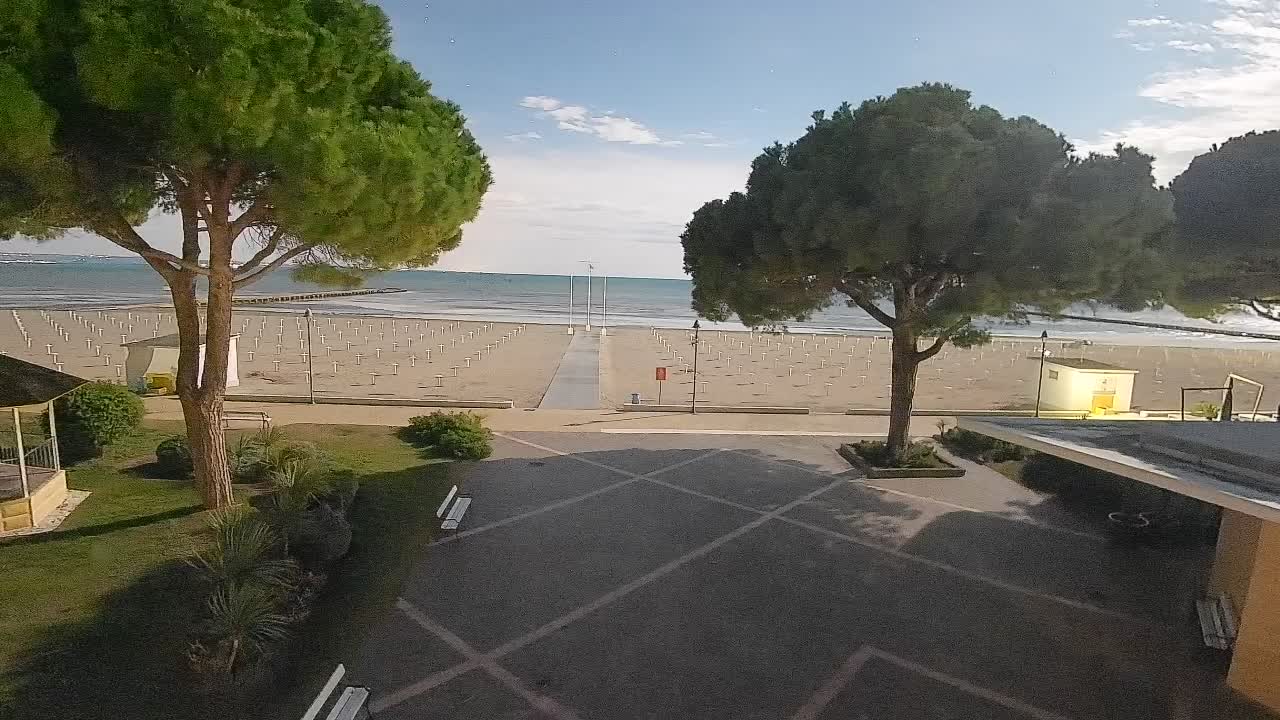 Webcam de Grado – Entrada de la playa (Lido di Grado)