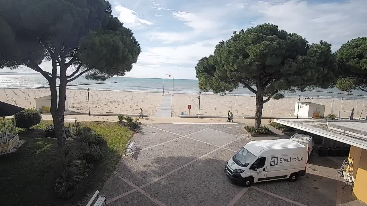 Webcam de Grado – Entrada de la playa (Lido di Grado)