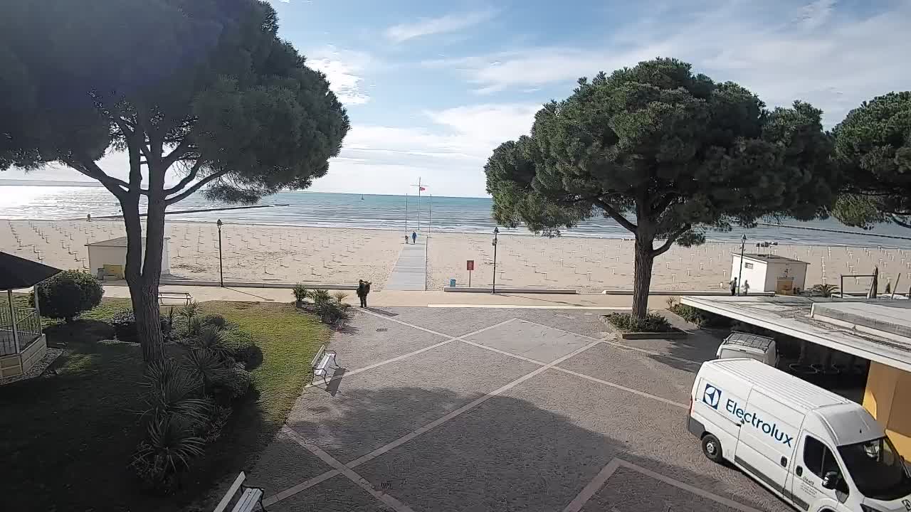 Spletna kamera Gradež (Grado) – Vhod na plažo