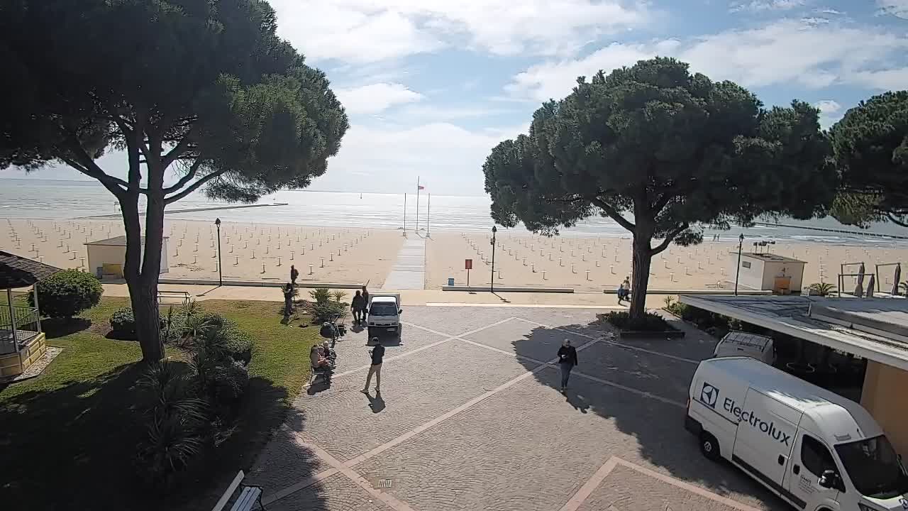 Spletna kamera Gradež (Grado) – Vhod na plažo