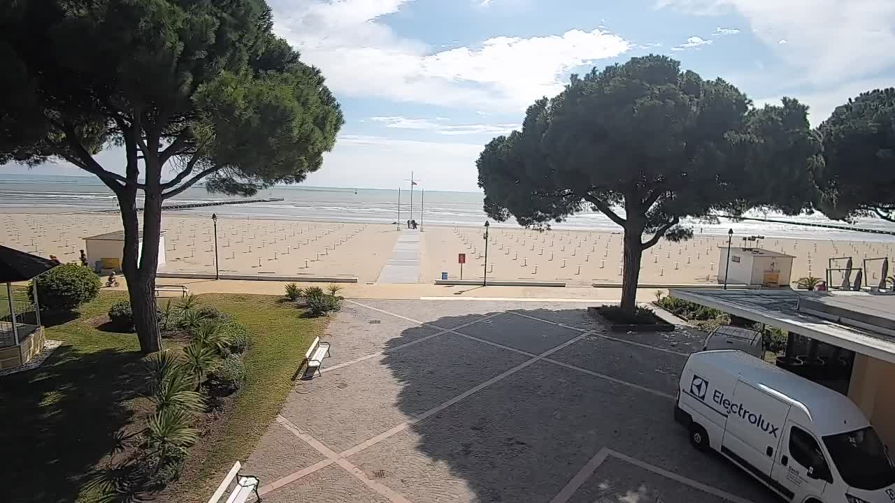 Spletna kamera Gradež (Grado) – Vhod na plažo