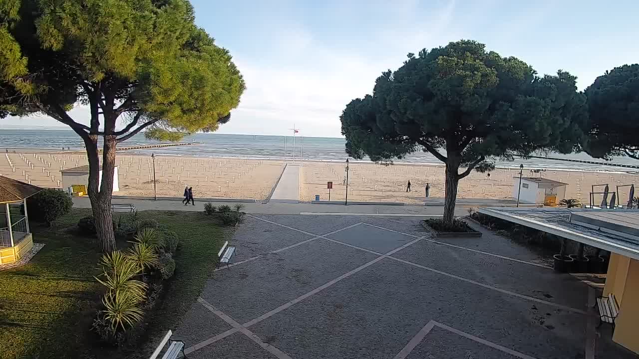 Webcam de Grado – Entrada de la playa (Lido di Grado)
