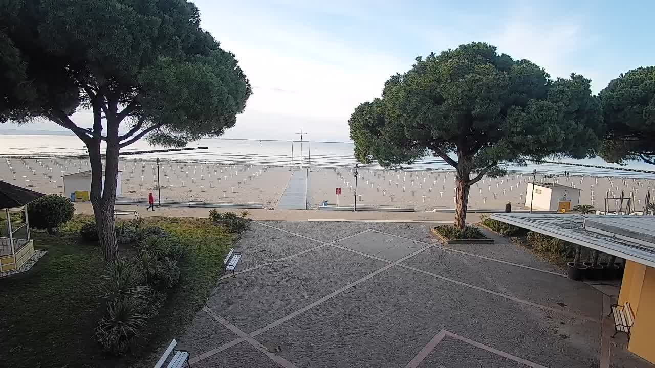 Webcam Grado – Entrée de la plage (Lido di Grado)