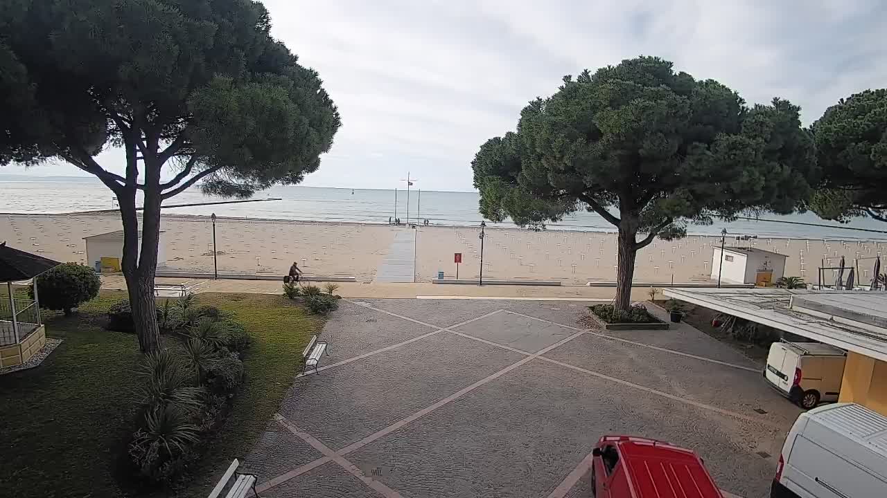 Spletna kamera Gradež (Grado) – Vhod na plažo