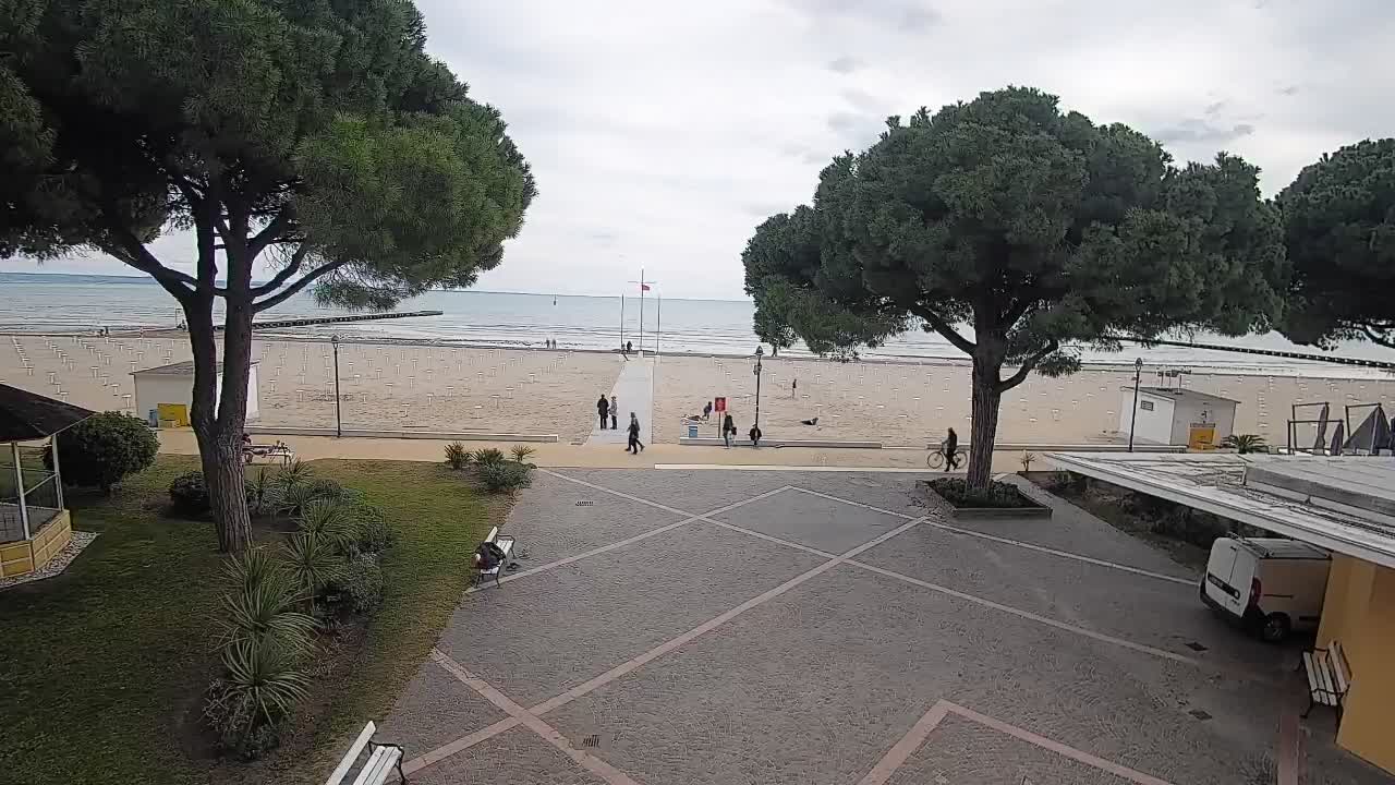 Grado Webcam – Strandzugang am Lido di Grado
