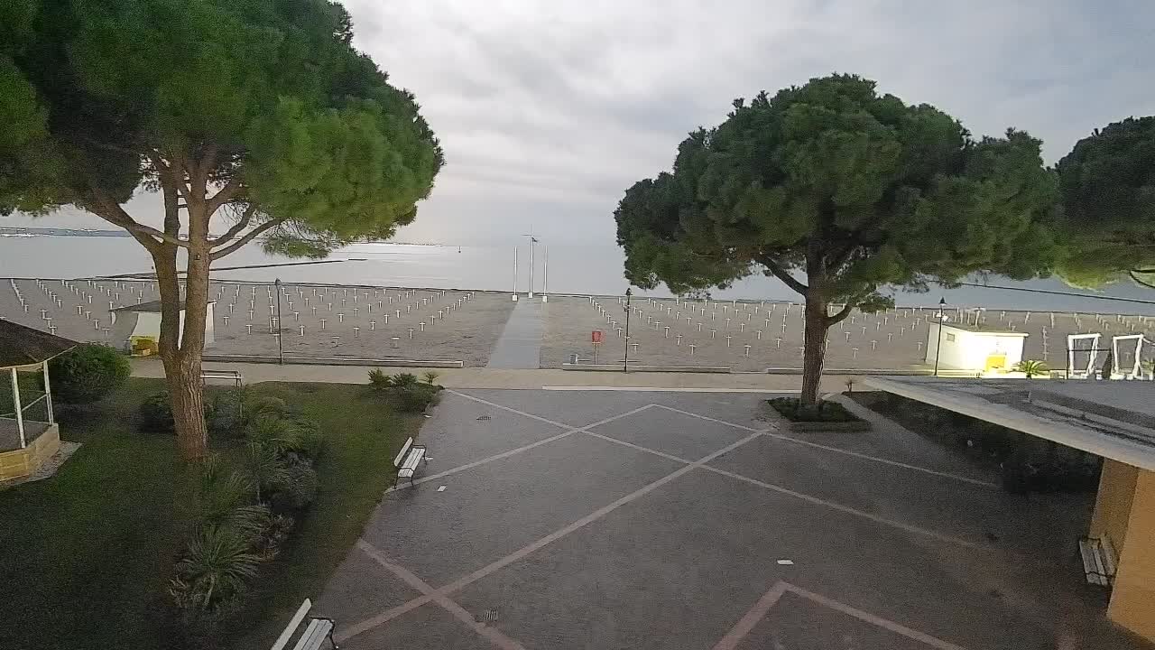 Grado Webcam – Strandzugang am Lido di Grado