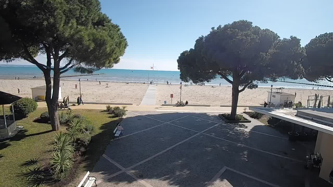 Webcam de Grado – Entrada de la playa (Lido di Grado)