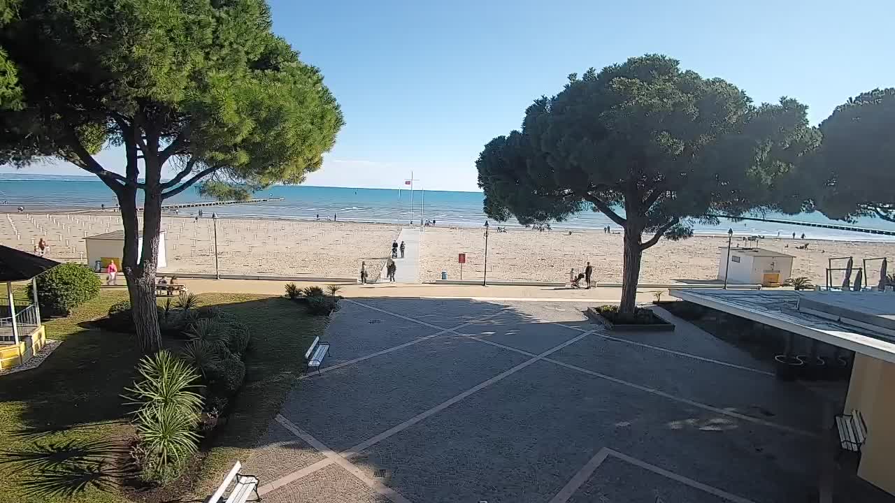Webcam Grado – Entrée de la plage (Lido di Grado)