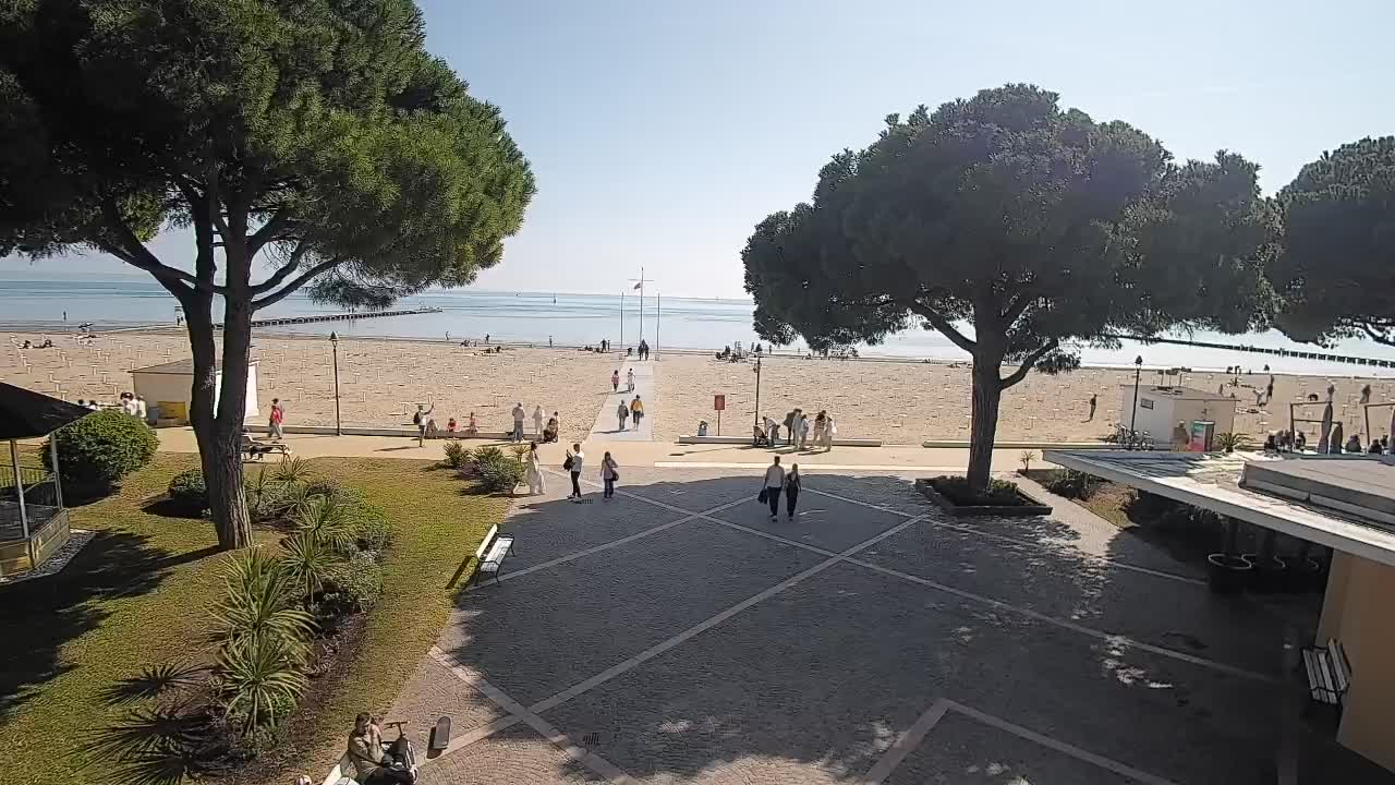 Webcam de Grado – Entrada de la playa (Lido di Grado)