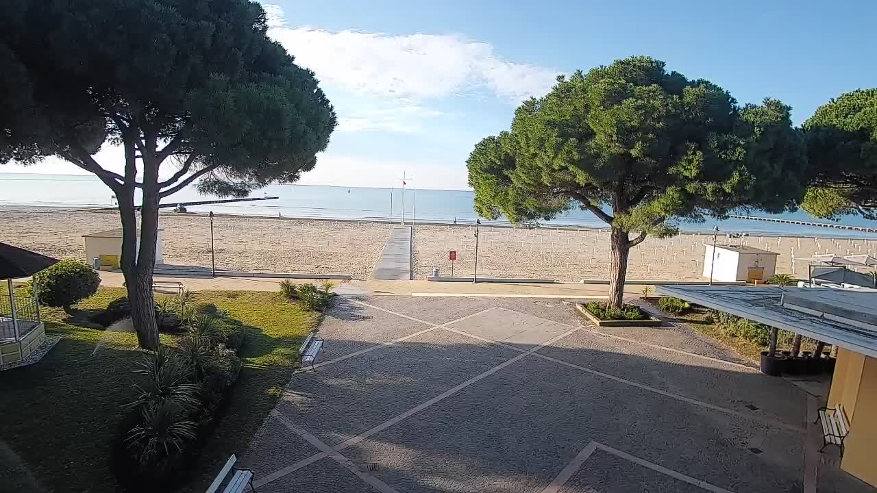 Web kamera Grado – Ulaz na plažu (Lido di Grado)