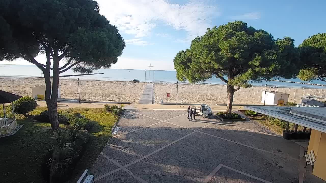 Grado Webcam – Strandzugang am Lido di Grado
