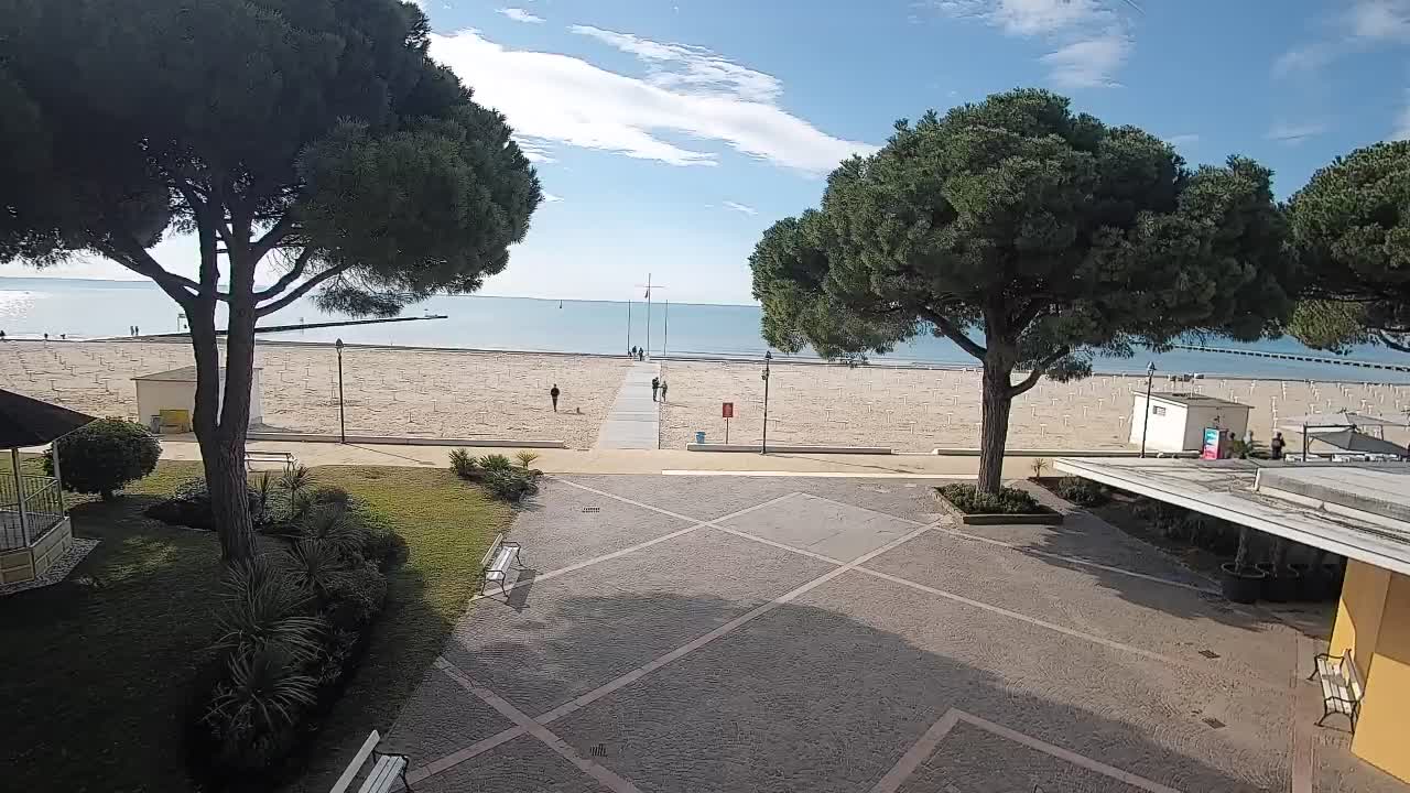 Webcam Grado – Entrée de la plage (Lido di Grado)