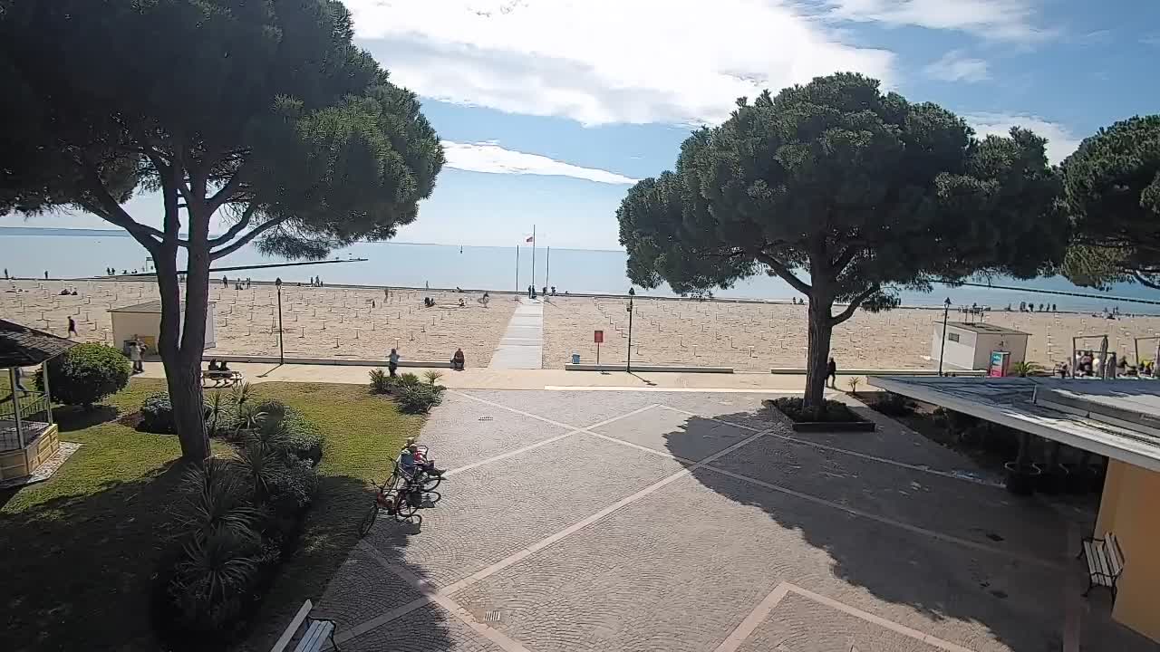 Spletna kamera Gradež (Grado) – Vhod na plažo