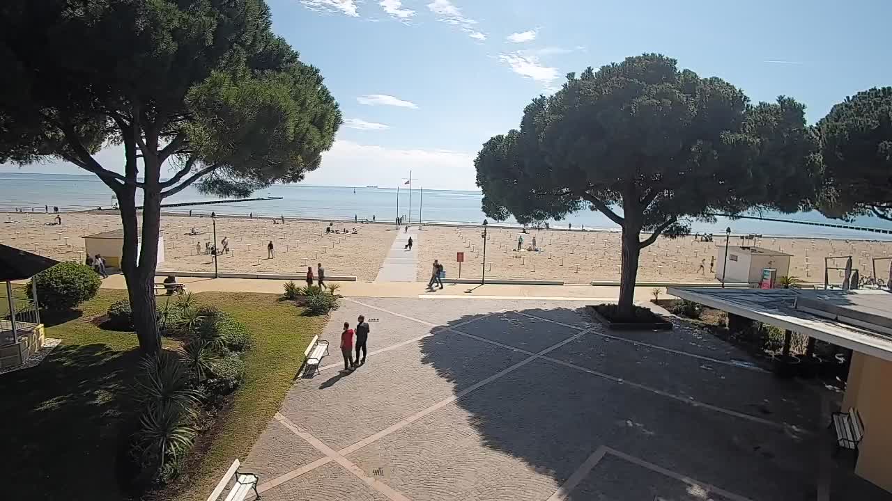 Webcam de Grado – Entrada de la playa (Lido di Grado)