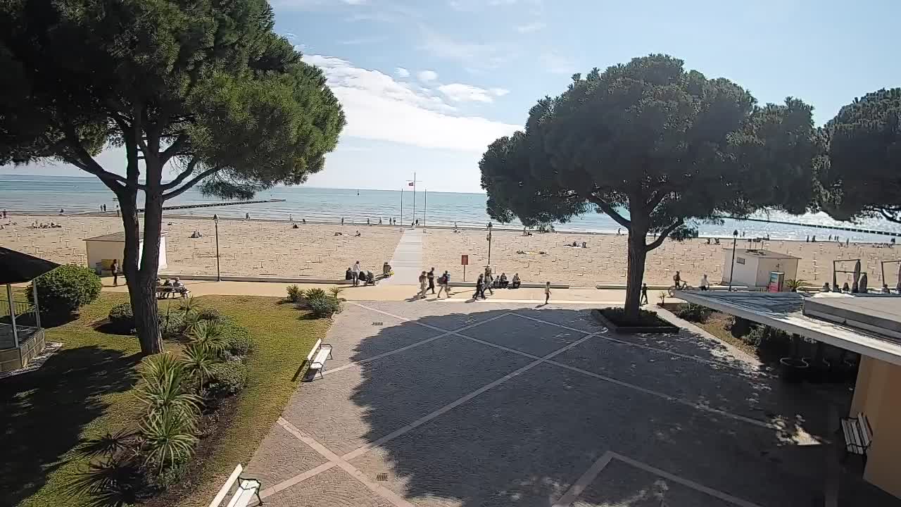 Web kamera Grado – Ulaz na plažu (Lido di Grado)