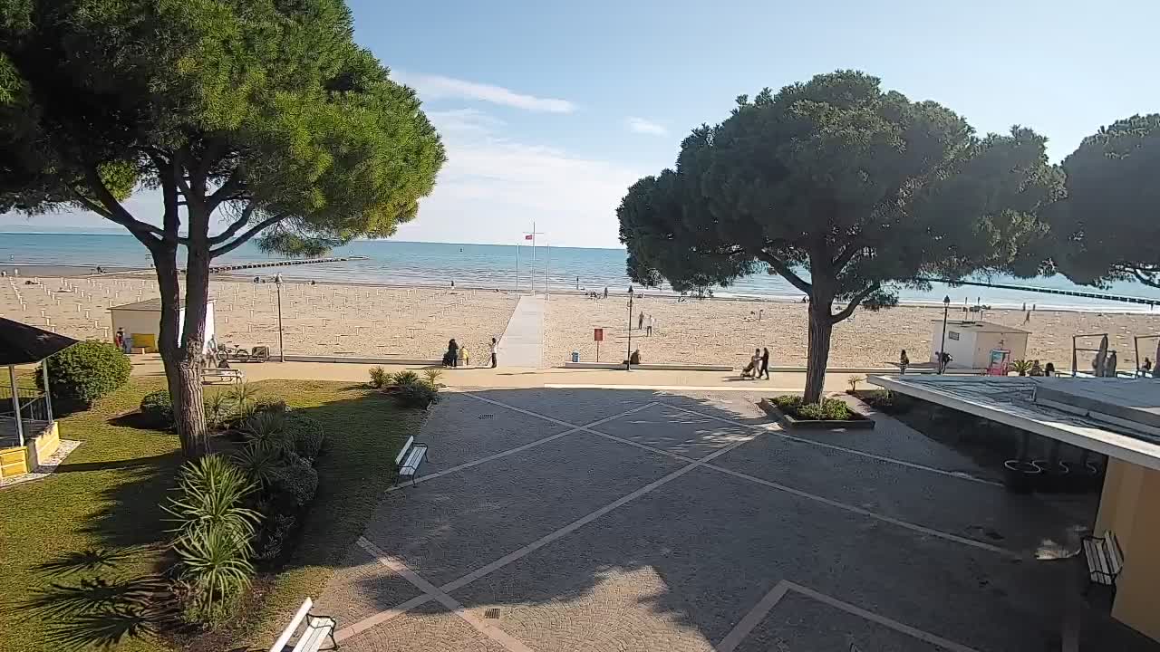 Grado Webcam – Strandzugang am Lido di Grado