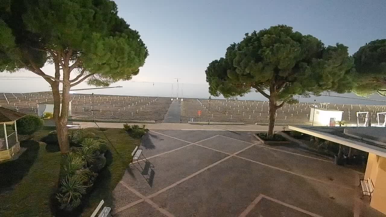 Spletna kamera Gradež (Grado) – Vhod na plažo