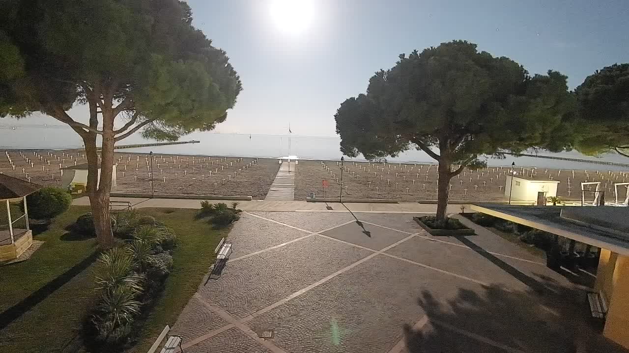 Grado Webcam – Strandzugang am Lido di Grado
