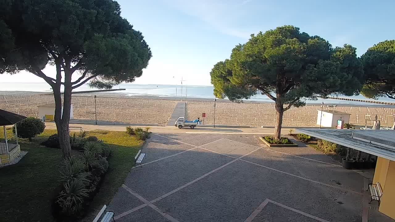 Grado Webcam – Strandzugang am Lido di Grado