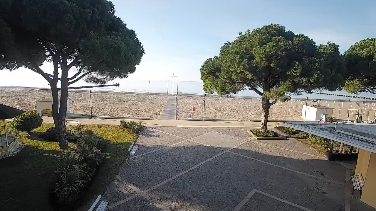 Spletna kamera Gradež (Grado) – Vhod na plažo