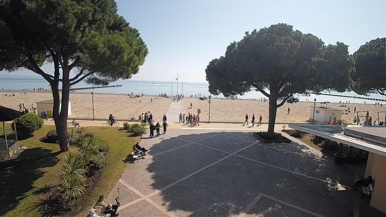 Grado Webcam – Strandzugang am Lido di Grado