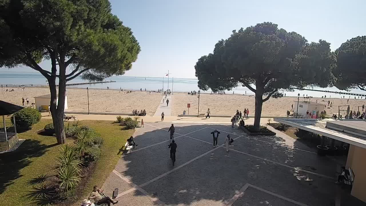 Webcam de Grado – Entrada de la playa (Lido di Grado)