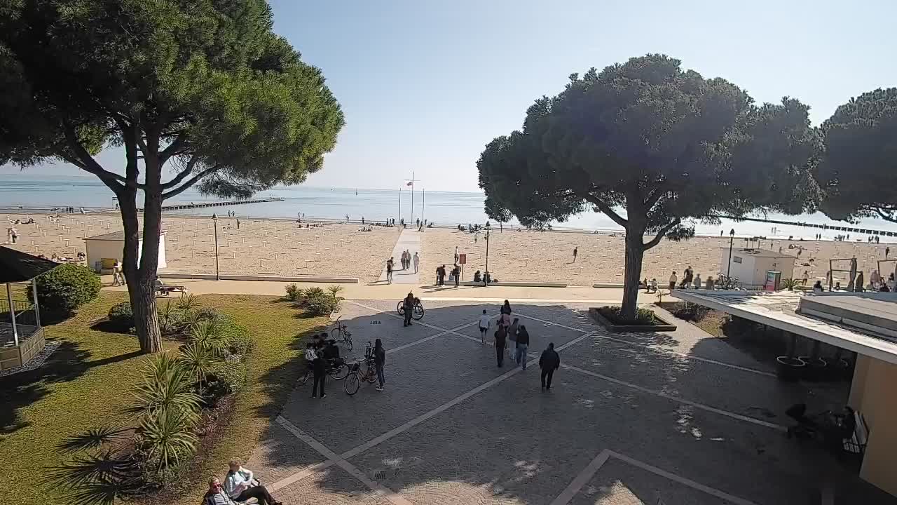Webcam de Grado – Entrada de la playa (Lido di Grado)