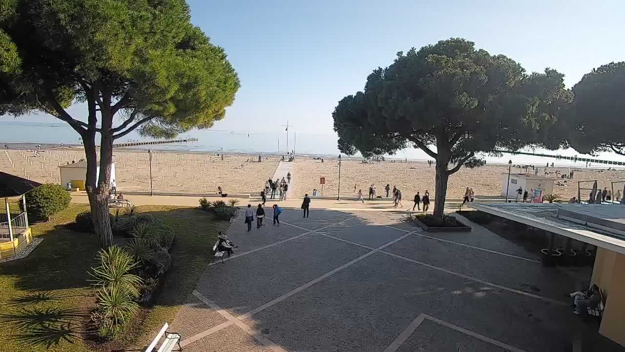 Webcam Grado – Entrée de la plage (Lido di Grado)